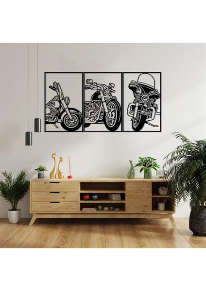 3'lü Motor Metal Duvar Dekoru fırsatları