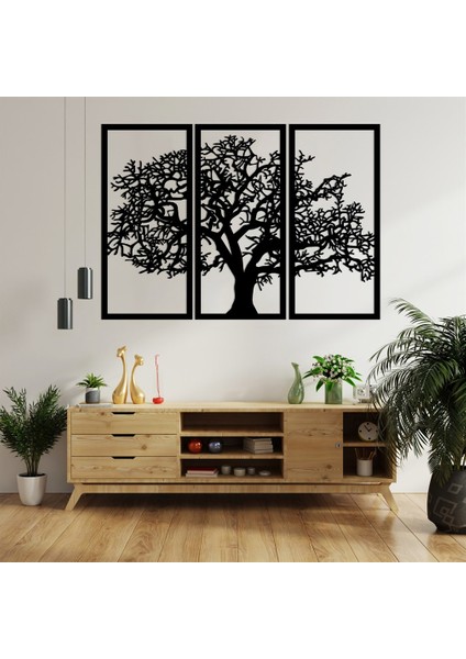 Metal Ağaç Duvar Dekoru