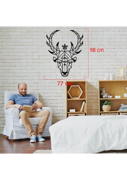 Deer Duvar Panosu Metal Dekor fırsatları