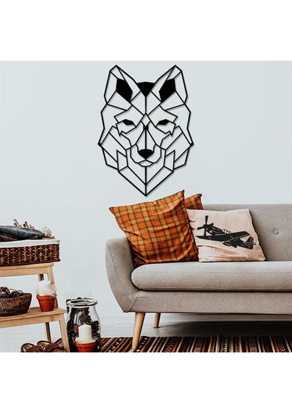 Wolf Dekoratif Obje Duvar Dekoru