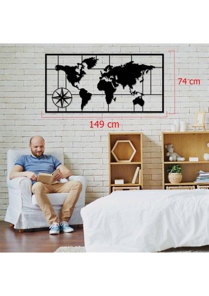 Xl Dünya Haritası World Map