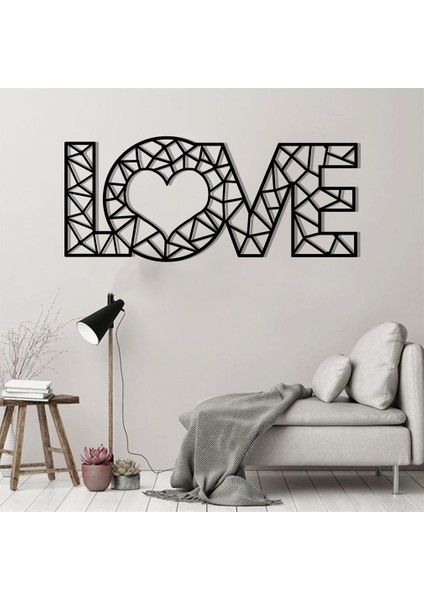 Metal Love Duvar Aksesuarı