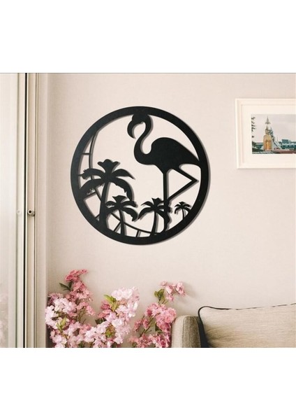 Flamingo 2 Metal Duvar Dekoru