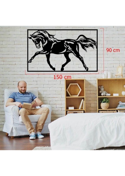 Horse ( At ) Metal Duvar Dekoru