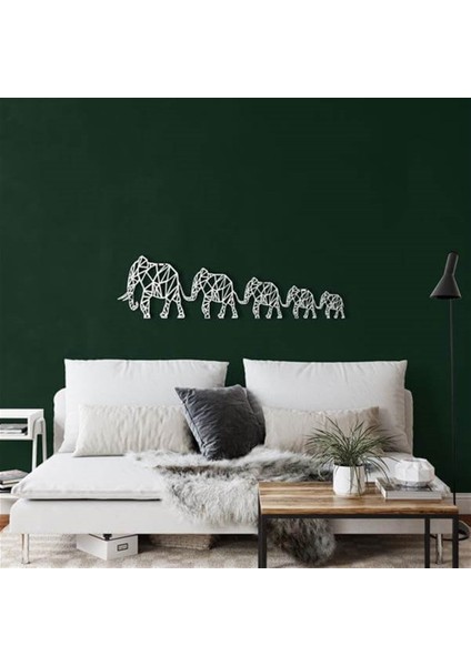 Fil Ailesi Metal Duvar Dekoru fiyatları