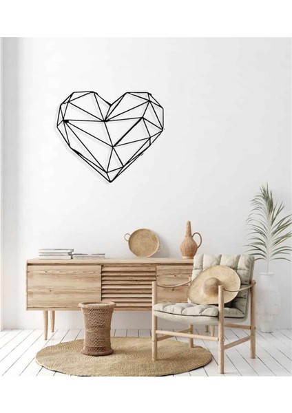 Kalp Metal Duvar Dekoru modelleri