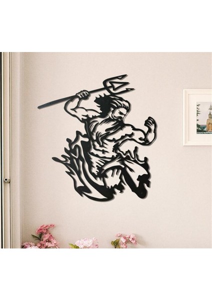 Poseidon Metal Duvar Dekoru