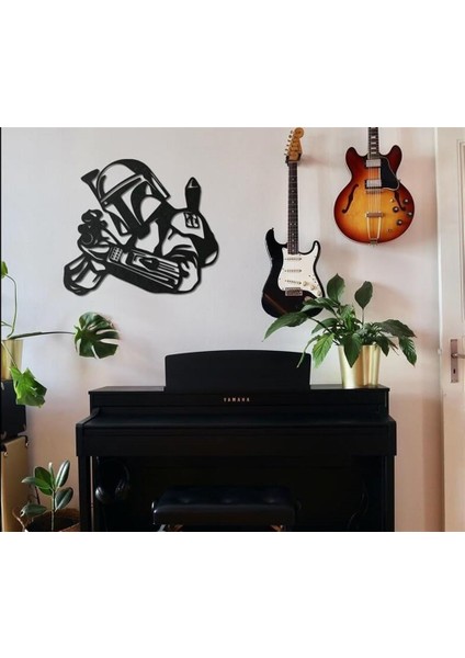 Babo Fett Metal Duvar Dekoru