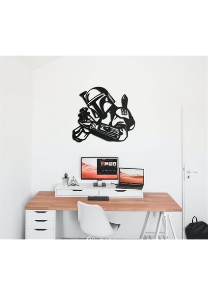 Babo Fett Metal Duvar Dekoru fiyatları