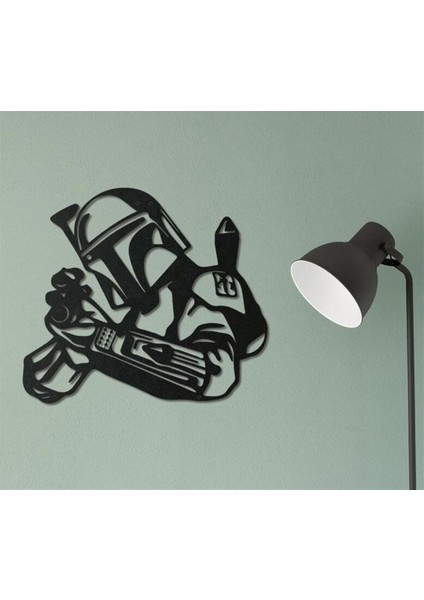 Babo Fett Metal Duvar Dekoru modelleri