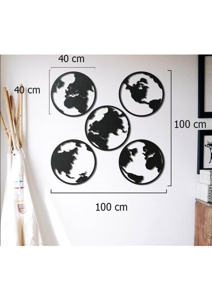 Mercator Metal Duvar Dekoru fiyatları