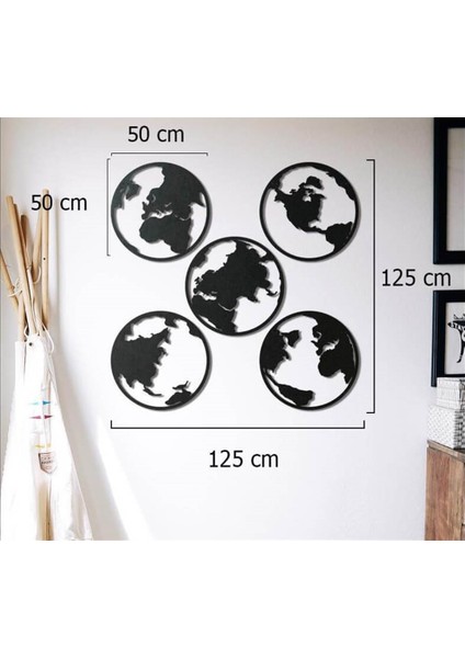 Mercator Metal Duvar Dekoru modelleri