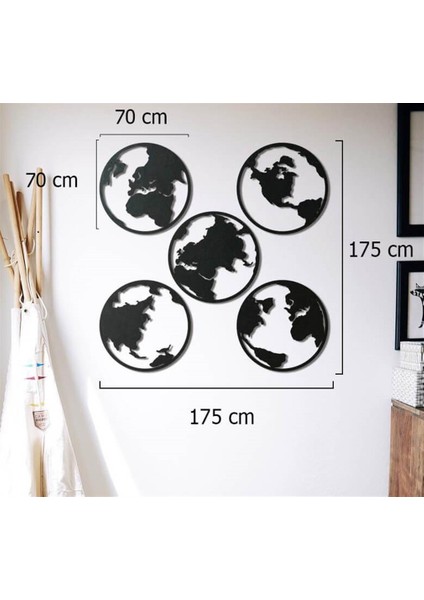 Mercator Metal Duvar Dekoru fırsatları