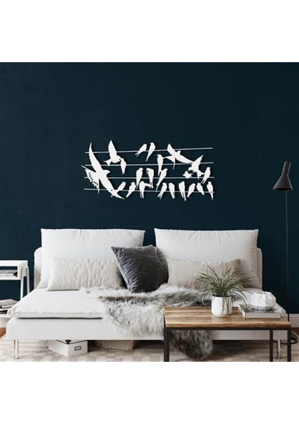 Kuş Sürüsü Metal Duvar Dekoru fiyatları