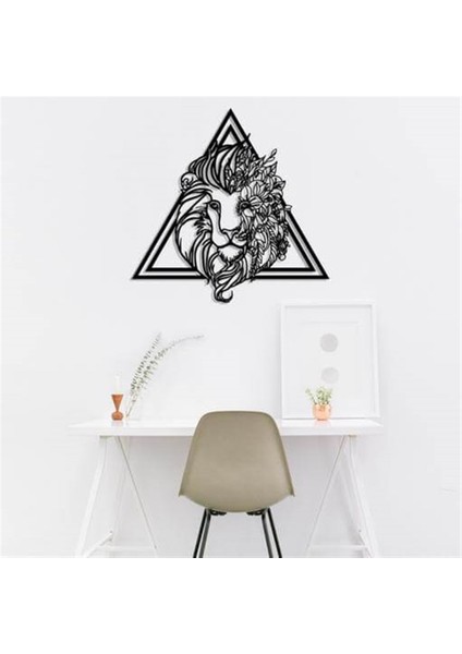 The Lion Metal Duvar Dekoru