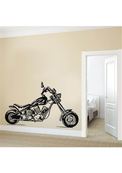 Motorsiklet Metal Duvar Dekoru