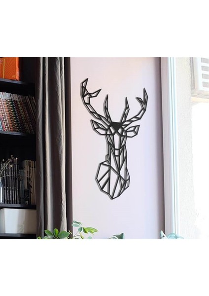 Geyik Metal Duvar Dekoru