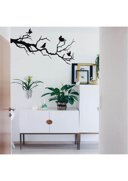 Daldaki Kuşlar Metal Duvar Dekoru