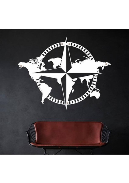 Raylı Dünya Haritası Metal Duvar Dekoru fiyatları