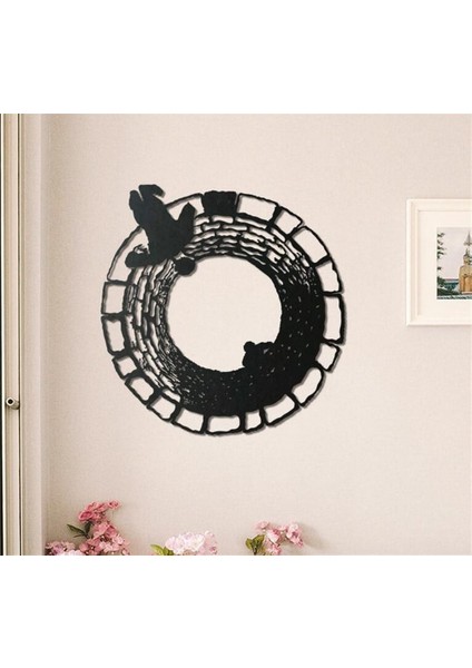 Kuyu Metal Duvar Dekoru