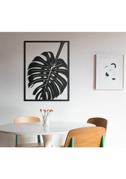 Monstera Metal Duvar Dekoru