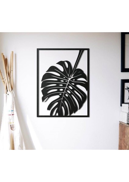 Monstera Metal Duvar Dekoru
