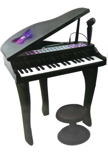 37 Tuşlu Mini Piano Mikrofon ve Tabureli