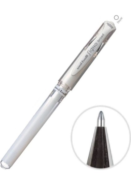 Beyaz White UM-153 Broad Pen Imza Kalem 1.0mm 1 Adet