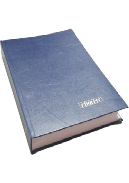 Ticari Fihrist 24 Lü 20X28 Lacivert Cilt Bezli 1 Adet