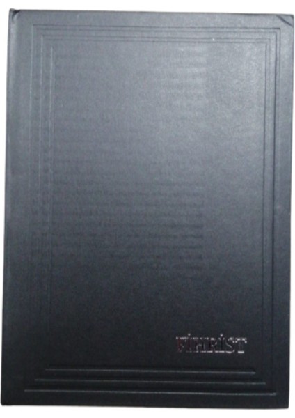 Ticari Fihrist 12 Li 20X28 Siyah Cilt Bezli 1 Adet fiyatları