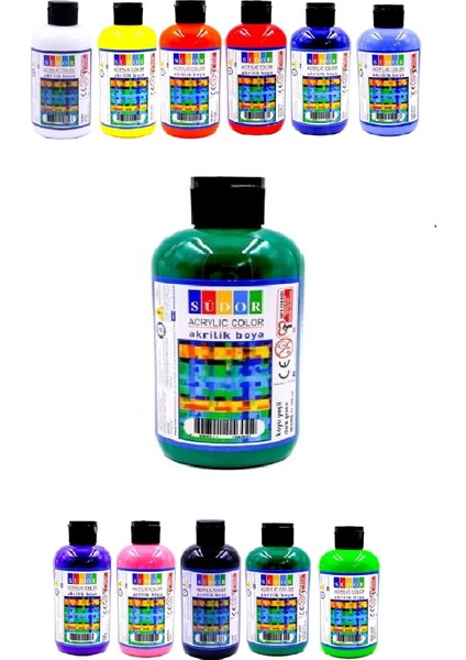 Akrilik Boya 250 ml 1 Adet fiyatları