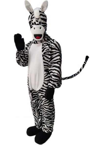 Zebra Kostümü Yetişkin