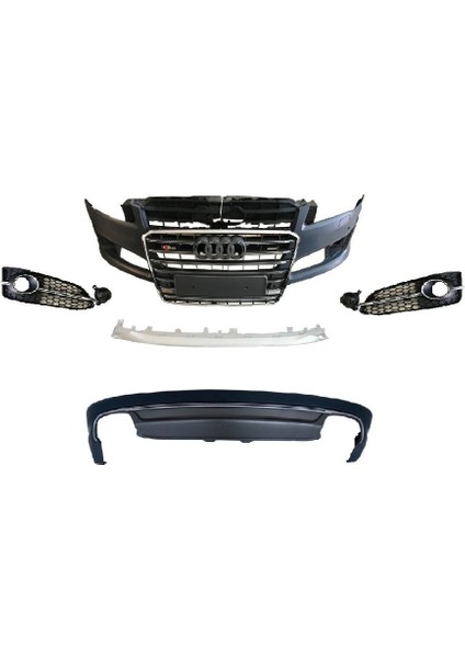 Audi A8 Body Kit Tampon Seti Sline 2013 / 2017