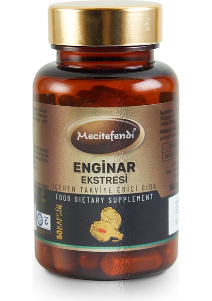 Enginar Ekstresi 60 KAPSÜL-860 Mg