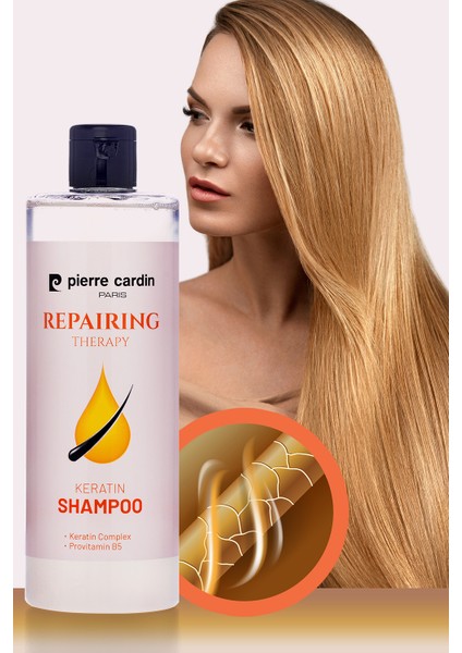 Keratin Shampoo - Keratin Şampuanı 400 ml