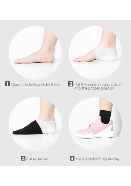 Topuk Yükseltici Topuk Çorabı Ten Rengi fiyatları