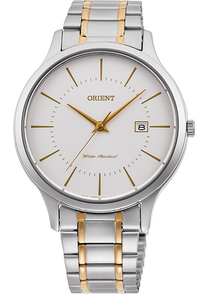 Orient RF-QD0010S10B 39 mm Çelik Takvimli Kadın Kol Saati Kehribar Tesbih Hediyeli