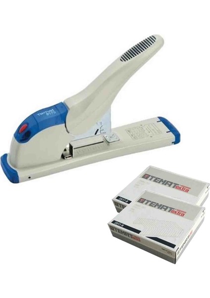 9170 Extra Güçlü Zımba Makinası Bej + Tel 23/17 2'li