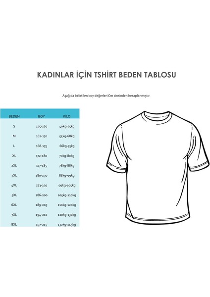 Beetle Baskılı Kadın T-Shirt