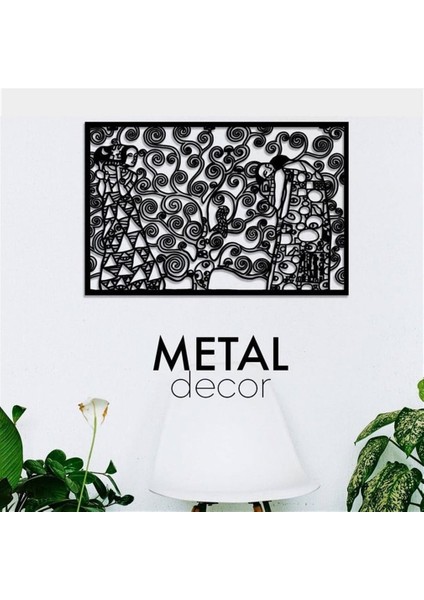 Gustav Klimt Metal Duvar Dekoru modelleri