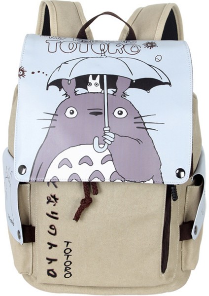 Komşum Totoro Animesi Okul Sırt Çantası (Yurt Dışından)