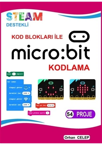 Kod Blokları ile Microbit Kodlama - 54 Proje