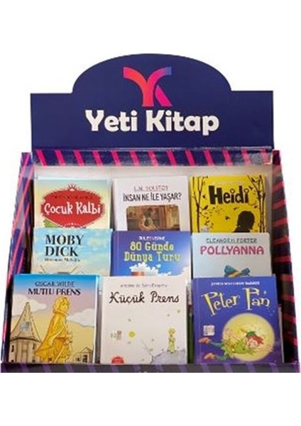 Çocuk Klasikleri Standı (120 Kitap - 10 Çeşit)