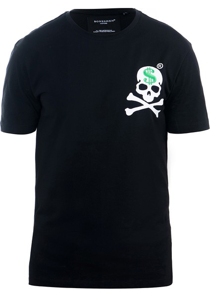 Yuvarlak Yaka T-Shirt "bones Dollar"