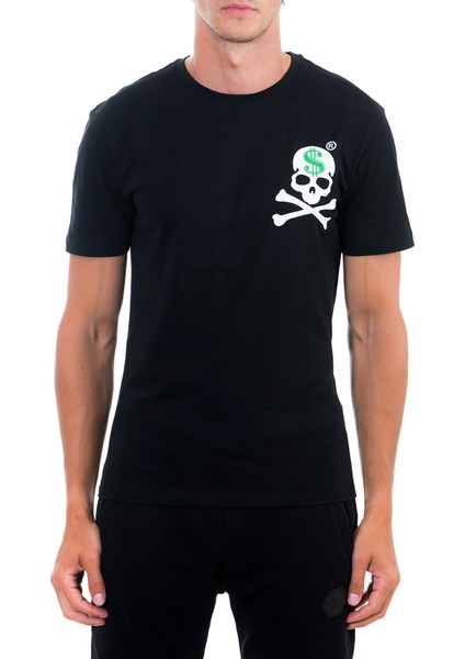 Yuvarlak Yaka T-Shirt "bones Dollar"