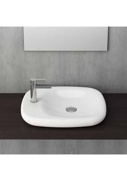 Fenıce Çanak Lavabo 55 cm - Beyaz