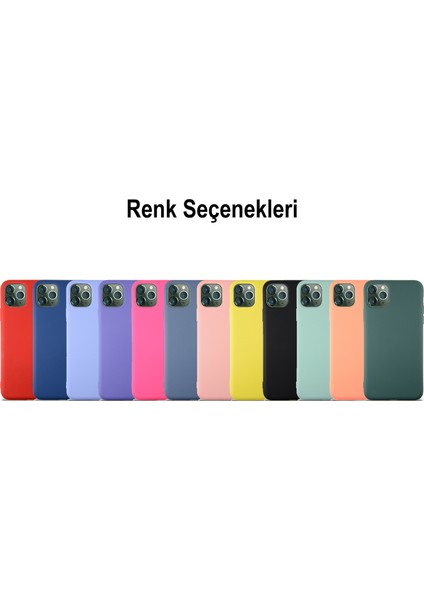 Caseworld Apple iPhone 11 Pro Max Kapak Içi Kadife Lansman Silikon Kılıf - Neon Pembe indirimleri