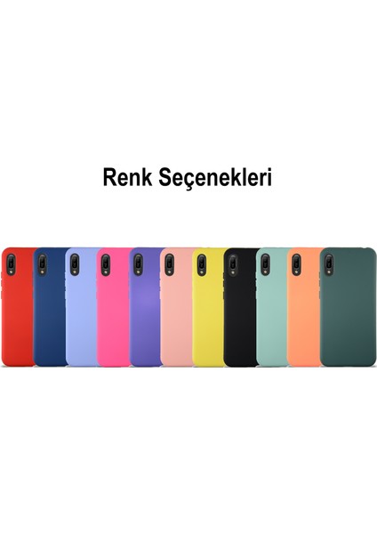 Caseworld Huawei Y6 2019 Kapak Içi Kadife Lansman Silikon Kılıf - Neon Pembe