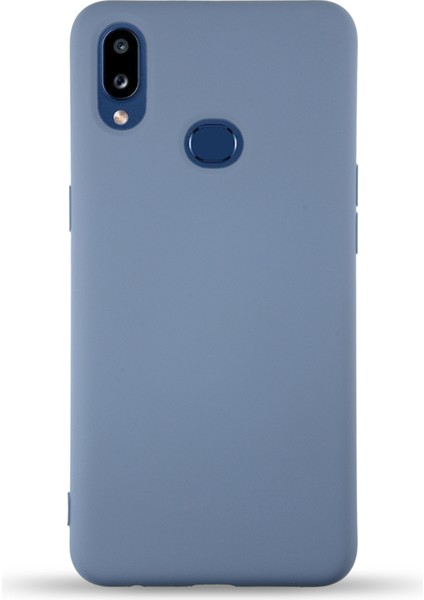 Caseworld Samsung Galaxy A10S Kapak Içi Kadife Lansman Silikon Kılıf - Petrol Mavisi