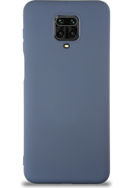 Caseworld Xiaomi Redmi Note 9 Pro Kapak Içi Kadife Lansman Silikon Kılıf - Petrol Mavisi